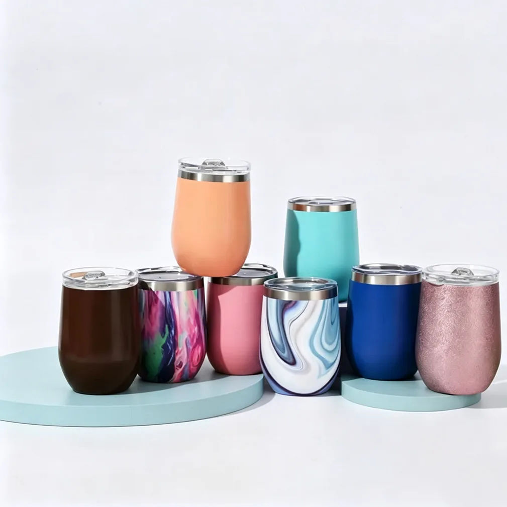 304 Stainless Steel Beer Tumbler with Egg-Shell Texture — 12oz / 350ml 3