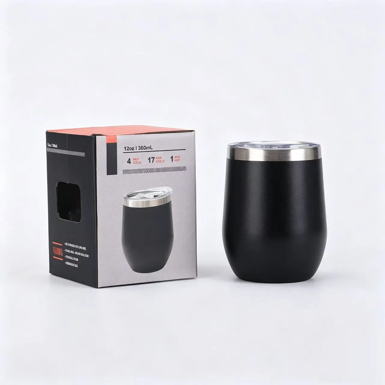 304 Stainless Steel Beer Tumbler with Egg-Shell Texture — 12oz / 350ml 4