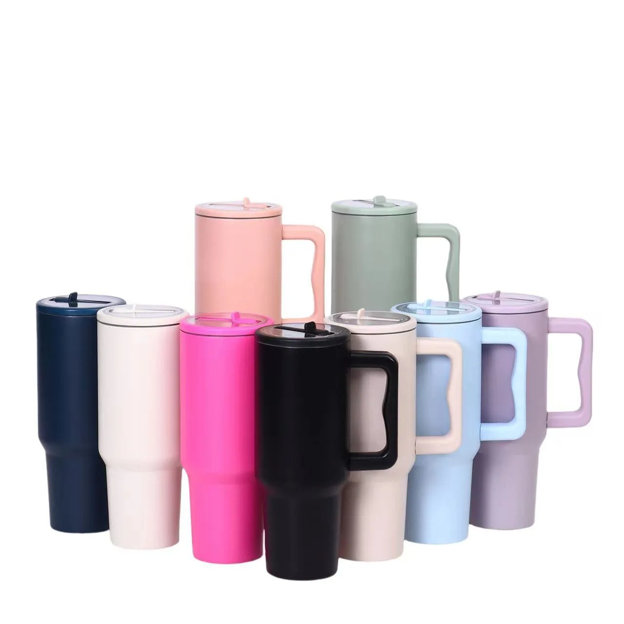 304 Stainless Steel Car Tumbler with Handle — 40oz / 1183ml 2