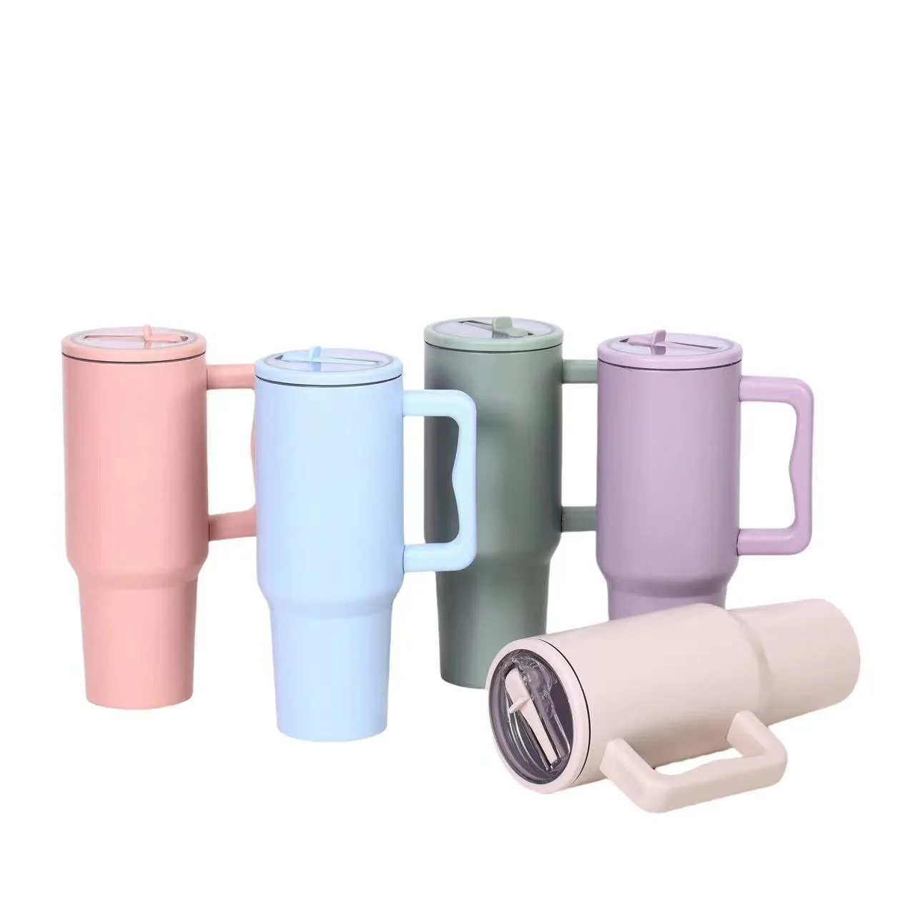 304 Stainless Steel Car Tumbler with Handle — 40oz / 1183ml 3