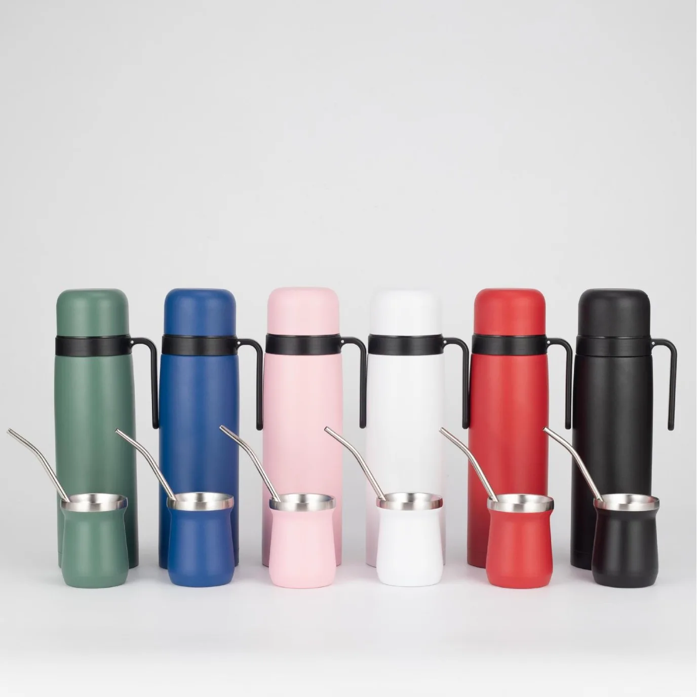 304 Stainless Steel Yerba Mate Cup Set — 800ml + 160ml 3