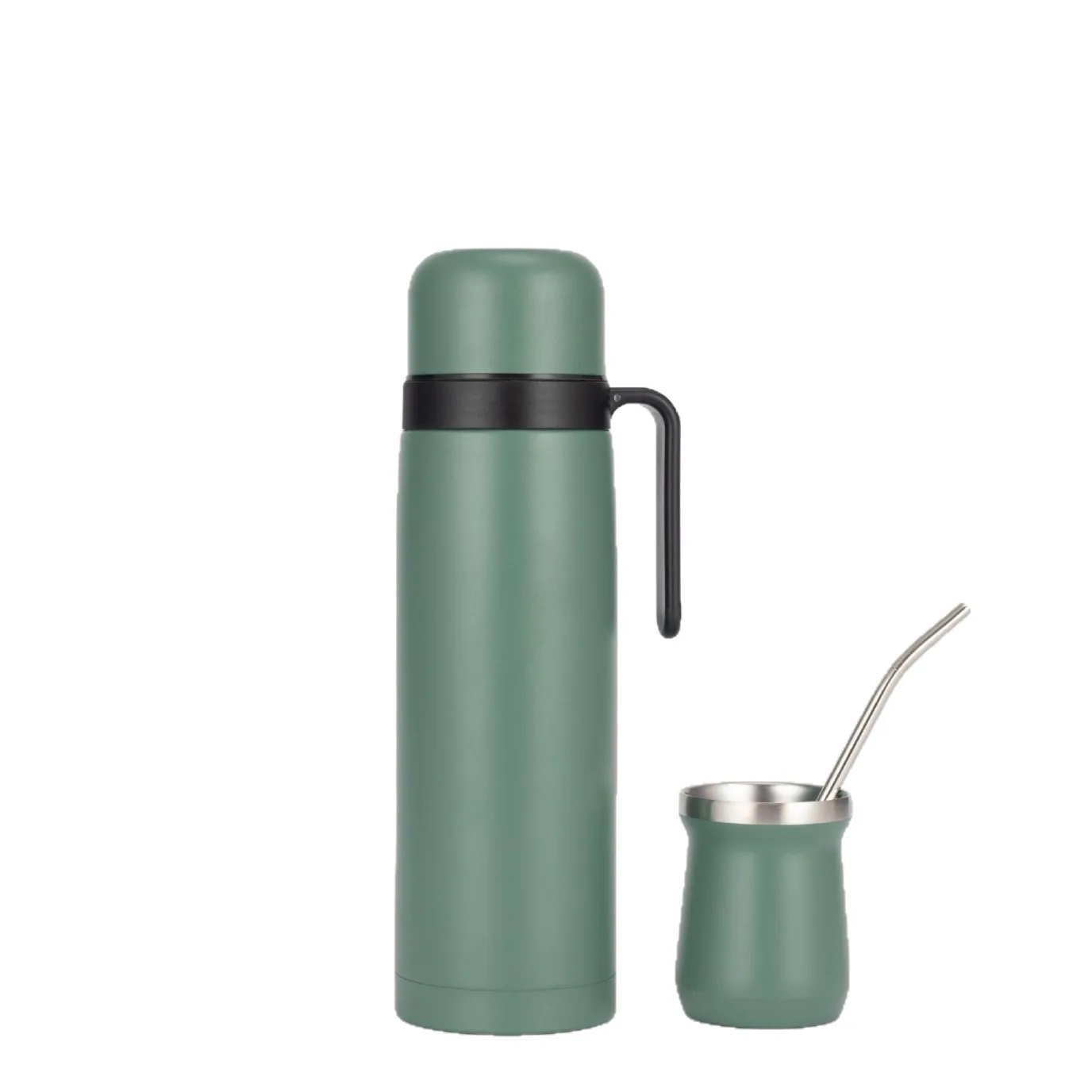 304 Stainless Steel Yerba Mate Cup Set — 800ml + 160ml 5