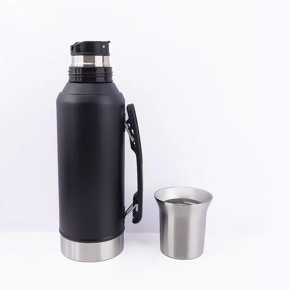 Botella de Gran Capacidad de Acero Inoxidable 304 con Asa