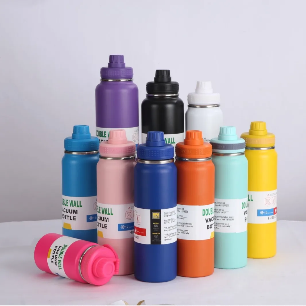 304 Stainless Steel Large-Capacity Bottle with Handle 2