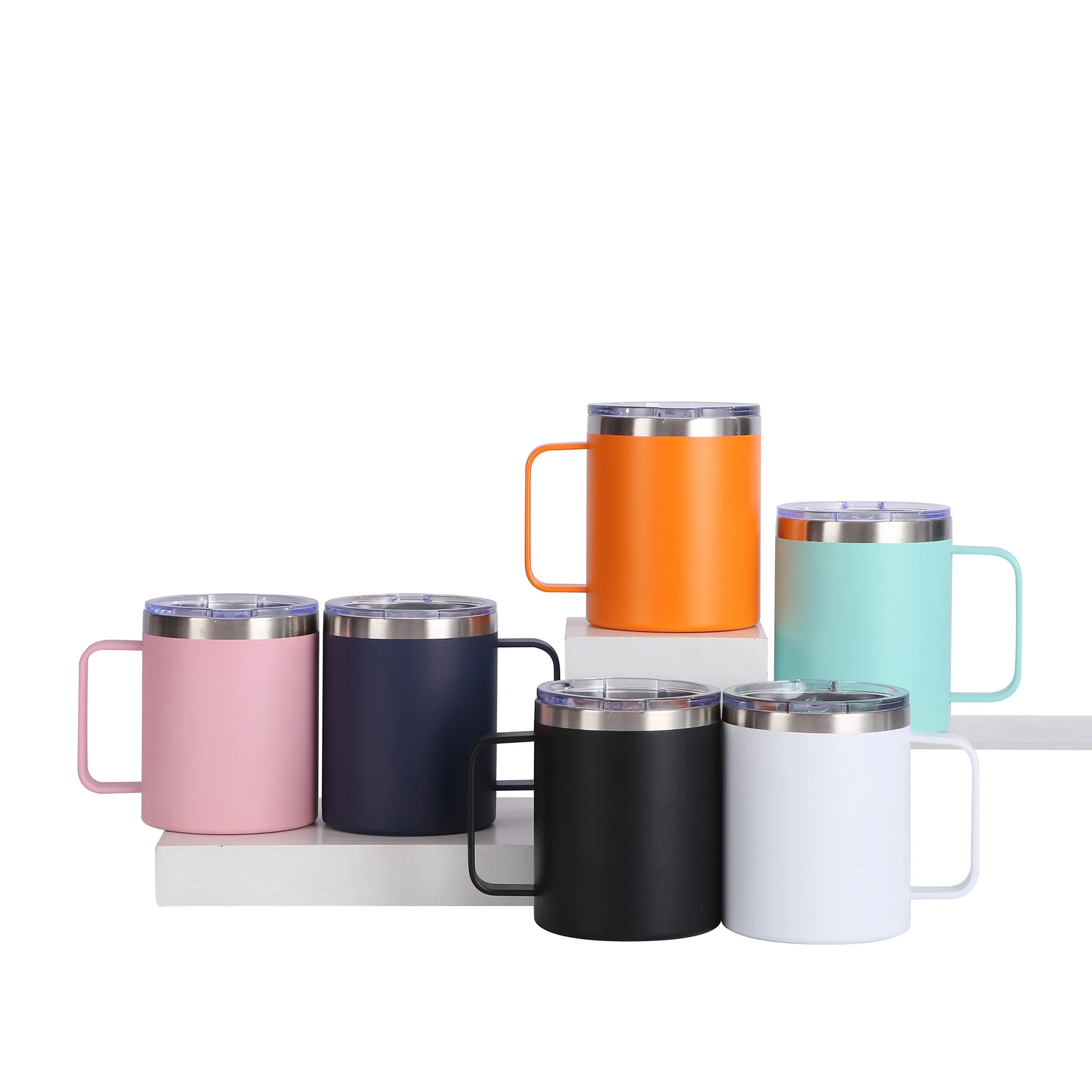304 Stainless Steel Tumbler with Handle 2