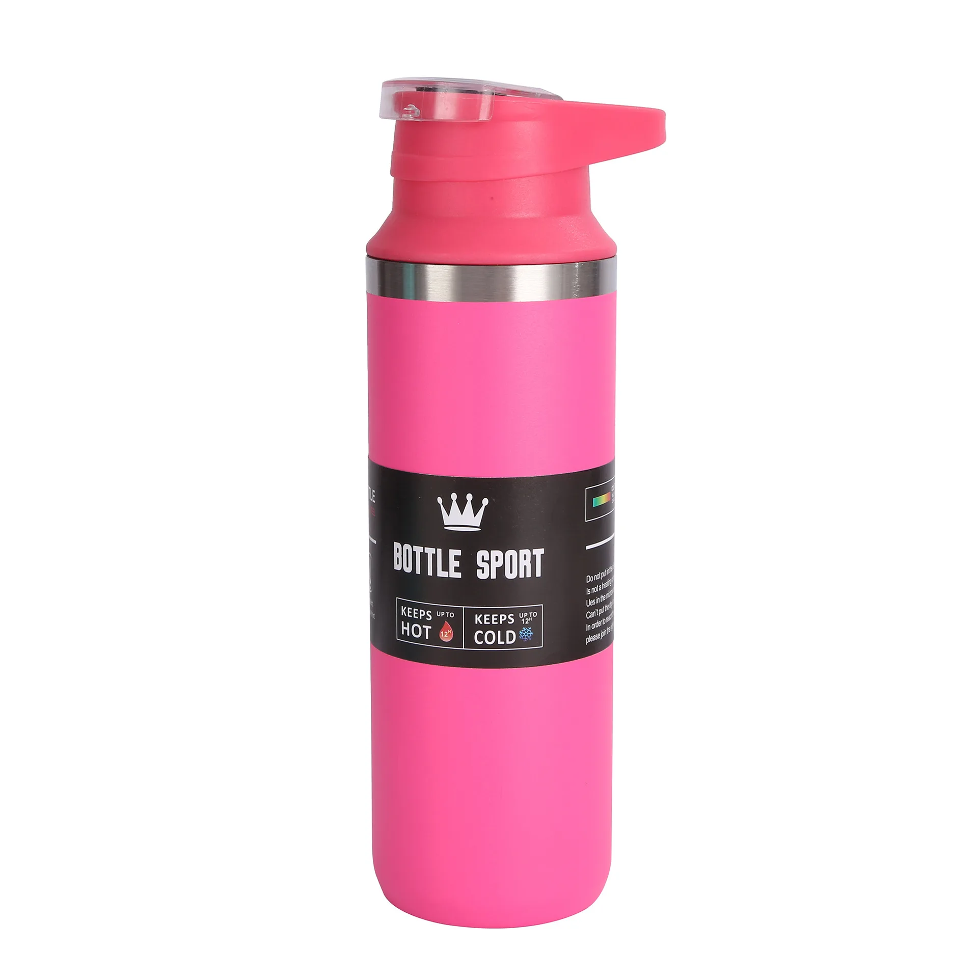 304 Stainless Steel Vacuum Flask with Handle 3